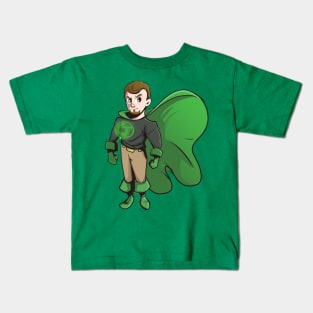 Caped Joel Hero Shot Kids T-Shirt